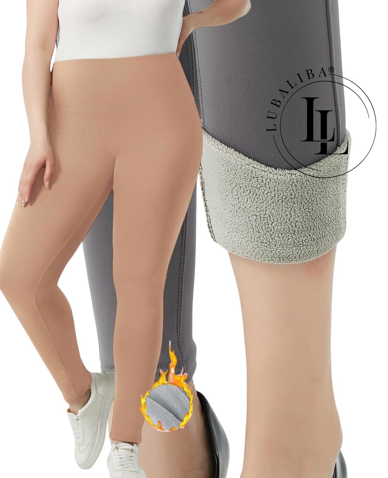 Stretch LUBALIBA Thermo Leggings " Lubbings " Farbwahl